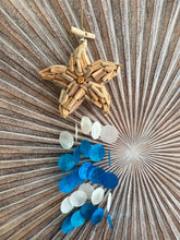 Driftwood Starfish/Capiz Shell Windchime / Mobile - Bali Starfish Windchime S