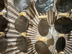 NEW Balinese Capiz Shell Windchime / Mobile - 5 Strand Bar Bali Chimes