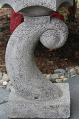 NEW Balinese Hand Crafted Wave Lantern - Bali Garden Lantern