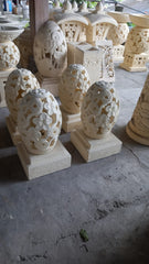 NEW Balinese Hand Crafted Frangipani Lantern - Bali Frangipani Garden Lantern