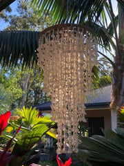 NEW Balinese Shell Hanging Decor or Shell Pendant Light Shade
