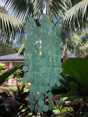 NEW Capiz Shell Mobile / Wind Chime or Pendant Light Shade 80cm