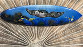 NEW Bali Handmade Air Brushed Surfboard Wall Decor 80cm - Bali Surfboard Art