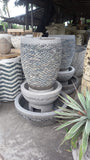NEW Balinese Pebble Pot Style Water Feature - Bali Pebble Water Feature
