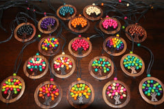 NEW Hand Crafted Tree of Life Necklace - MANY COLOURS - Perfect Inexpensive Gift