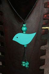 NEW Hand Crafted Peace Dove Necklace - MANY COLOURS - Perfect Inexpensive Gift