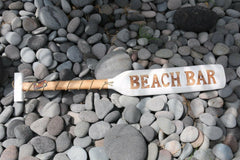 NEW Balinese Hand Crafted BEACH BAR Paddle Decor - 3 Colours Available
