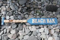 NEW Balinese Hand Crafted BEACH BAR Paddle Decor - 3 Colours Available