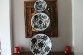 Brand New Balinese Dot Art Hand Crafted Plates - Dot Art Terracotta Plate - Bali