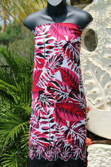 Bali Beach Sarong - Summer Beach Sarong - Bikini Cover Up - NEW 6 COLOURS AVAIL.