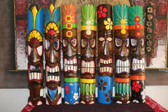NEW Balinese Hand Crafted Tiki Bar / Polynesian TIKI MASK / TOTEM