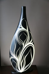 NEW Fibreglass Balinese Feature Lamp - Indoor Bali Feature Lamp MANY COLOURS...