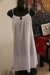 NEW Ladies Cotton Bali Knee Length Dress / One Size / Cool Summer Casual Dress