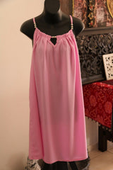 NEW Ladies Cotton Bali Knee Length Dress / One Size / Cool Summer Casual Dress