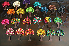 NEW Hand Crafted Tree of Life Necklace - MANY COLOURS - Perfect Inexpensive Gift