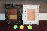 NEW Bali Hand Carved Wood Photo Frame 2 COLOURS AVAILABLE - Suit 10 x 15cm Photo