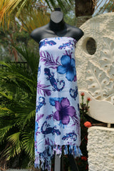 Bali Beach Sarong - Summer Beach Sarong - Bikini Cover Up - NEW 2 COLOURS AVAIL.