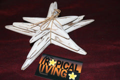 NEW Balinese Hand Crafted Set 3 Starfish Decor - 4 Colours Available