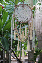 NEW Bali Dream Catcher - Crochet, Tassels, Beads, Coins - 5 Colours Available