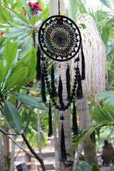 NEW Bali Dream Catcher - Crochet, Tassels, Beads, Coins - 5 Colours Available