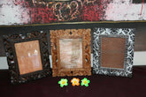 NEW Bali Hand Carved Wood Photo Frame 3 COLOURS AVAILABLE - Suit 20 x 15cm Photo
