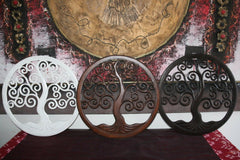 NEW Balinese Carved MDF/Wood Wall Panels - TREE OF LIFE - 3 Colours Available