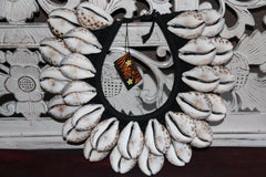 NEW Hand Crafted Balinese Shell Tribal Neck Piece - Primitive Shell Art - BOHO A