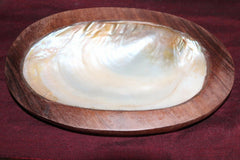 NEW Balinese Hand Crafted Sono Wood / Shell Bowls - Choose from many styles