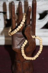 NEW Hand Crafted Wooden Bead Bracelet - MANY COLOURS - Perfect Inexpensive Gift