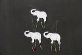NEW Balinese Hand Crafted Elephant Aluminium Hanging Decor - Elephant Hanging