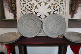 NEW Hand Carved TIMOR Tribal / Primitive Plate or Platter - BALI BOHO Art
