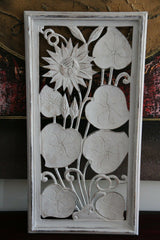 NEW Balinese Carved MDF/Wood Mandala / Tropical Wall Panels - Bali Wall Art - 4