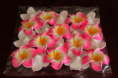 NEW Medium Floating Frangipanis / PACK of 20 Bali Wedding Scatter Flowers