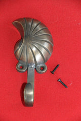 New BRASS Shell Hook - Decorative Wall Hook - Furniture Fittings & Accessories