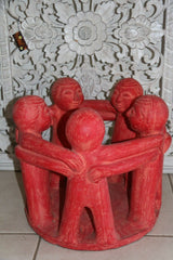 NEW Jumbo Size Circle of Friends Candle Holder - Bali Circle 5 Friends