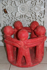 NEW Jumbo Size Circle of Friends Candle Holder - Bali Circle 5 Friends