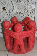 NEW Jumbo Size Circle of Friends Candle Holder - Bali Circle 5 Friends