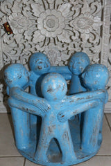 NEW Jumbo Size Circle of Friends Candle Holder - Bali Circle 5 Friends