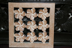 NEW Balinese Carved MDF/Wood Mandala / Tropical Wall Panels - Bali Wall Art - Ma