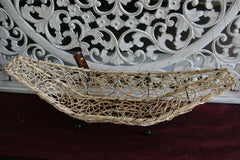 NEW Balinese Hand Crafted Open Fruit Basket - Woven Bali Bowl - Balinese Basketw