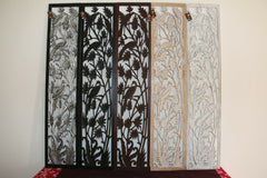 NEW Balinese Carved MDF/Wood Mandala / Tropical Wall Panels - Bali Tropical Wall