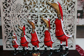 Santa Duck - Bali Christmas Duck - 5 sizes available - Unique Christmas Decor
