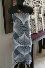 NEW Bali Beach Sarong - Summer Beach Sarong - Bikini Cover Up - 3 COLOURS AVAIL.