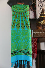 Bali Beach Sarong - Mandala Beach Sarong - Bikini Cover Up - 2 COLOURS AVAIL.
