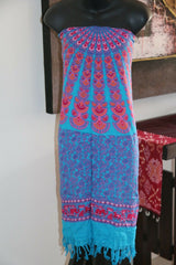 Bali Beach Sarong - Summer Beach Sarong - Bikini Cover Up - 2 COLOURS AVAILABLE