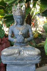 NEW Balinese Cast Concrete Hindu Statues - Dewi Sri or Wisnu - Bali Garden Art Statues