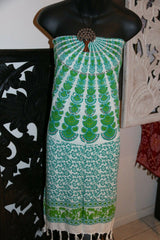 NEW Sequin Trim Bali Beach Sarong - Summer Beach Sarong - 2 colours available