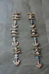 NEW Balinese Nautical Anchor Hanging Decor - 2 Colours Available - Bali Anchor
