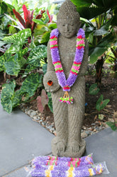 NEW Hand Made Balinese Flower Garland ( Hindu Jai Mala ) MANY COLOURS AVAILABLE