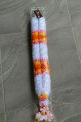 NEW Hand Made Balinese Flower Garland ( Hindu Jai Mala ) MANY COLOURS AVAILABLE